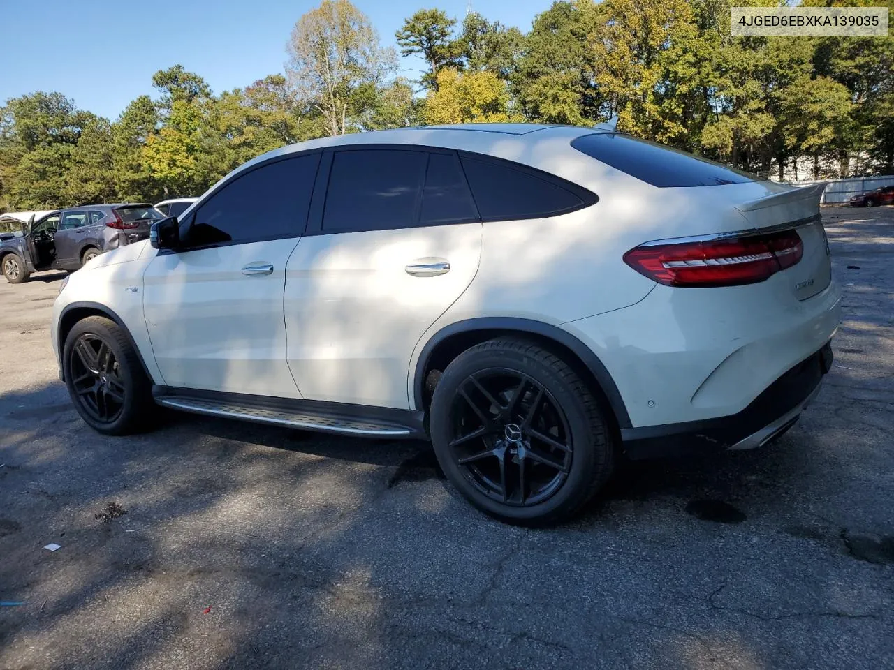 2019 Mercedes-Benz Gle Coupe 43 Amg VIN: 4JGED6EBXKA139035 Lot: 76534744