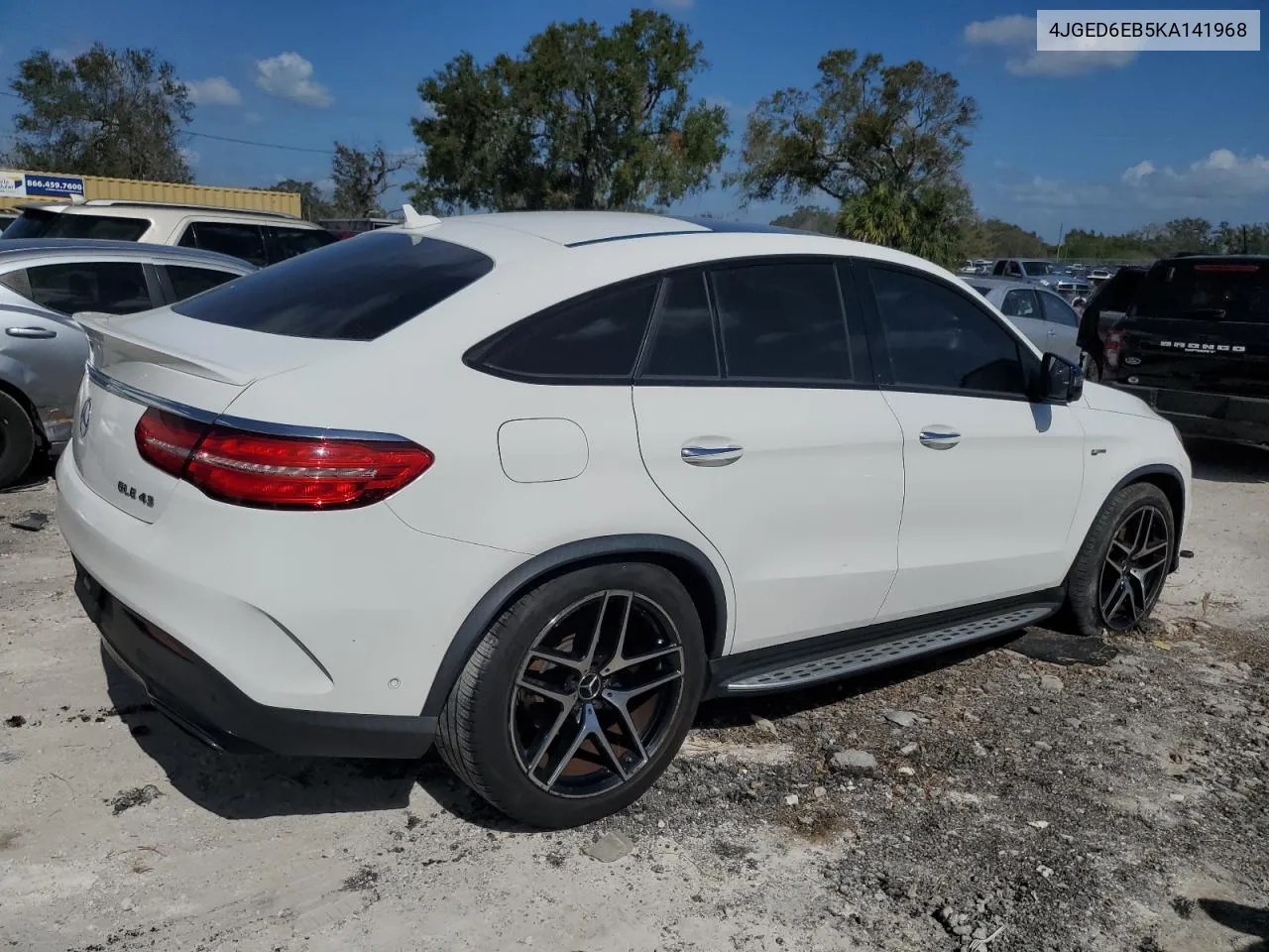 2019 Mercedes-Benz Gle Coupe 43 Amg VIN: 4JGED6EB5KA141968 Lot: 76946764