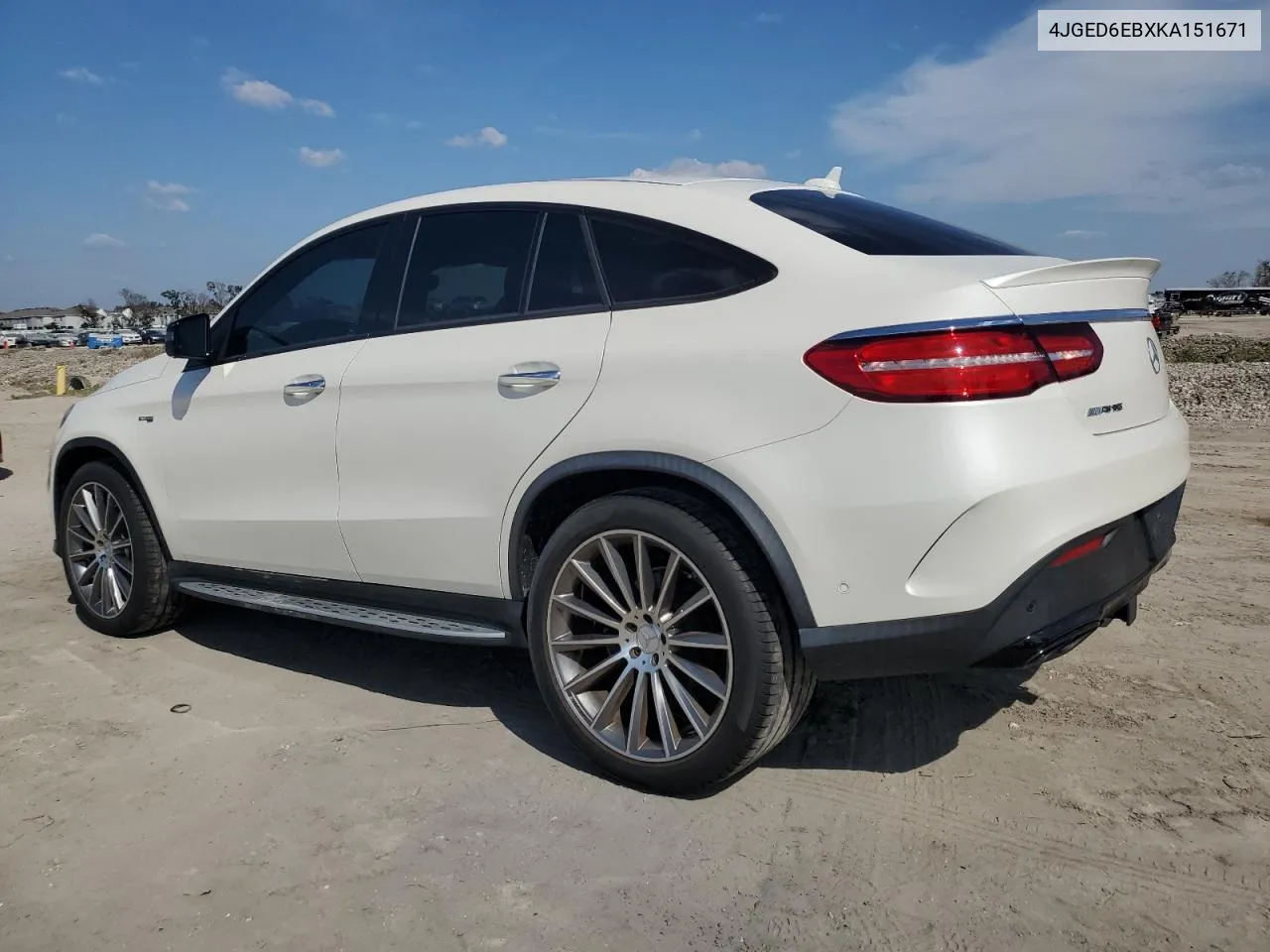 2019 Mercedes-Benz Gle Coupe 43 Amg VIN: 4JGED6EBXKA151671 Lot: 76997214