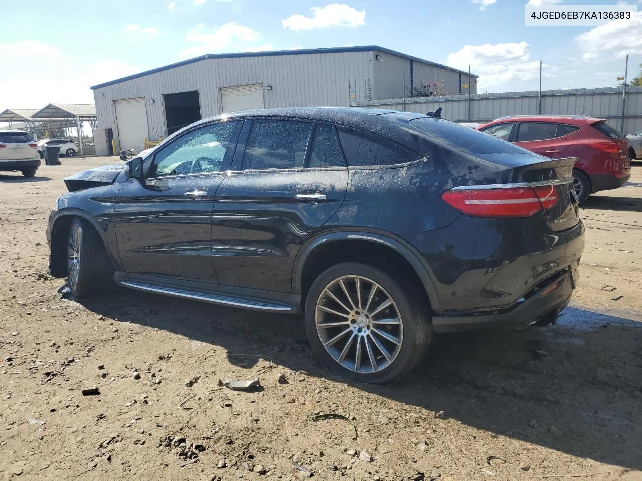 2019 Mercedes-Benz Gle Coupe 43 Amg VIN: 4JGED6EB7KA136383 Lot: 77258984