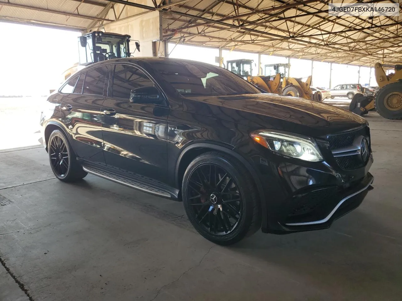 2019 Mercedes-Benz Gle Coupe 63 Amg-S VIN: 4JGED7FBXKA146720 Lot: 77708294