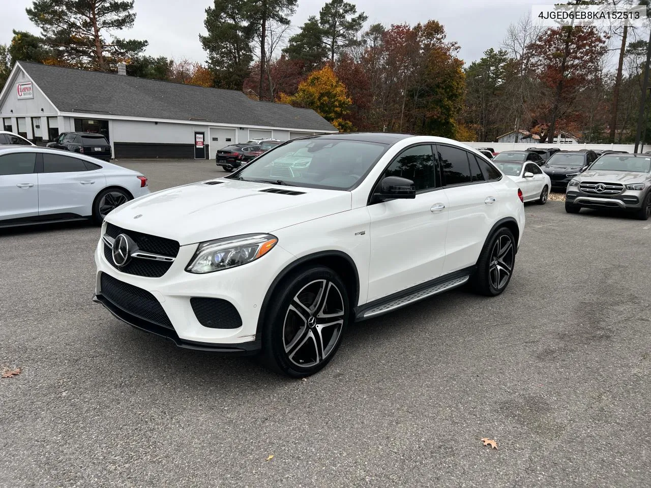 2019 Mercedes-Benz Gle Coupe 43 Amg VIN: 4JGED6EB8KA152513 Lot: 78721684