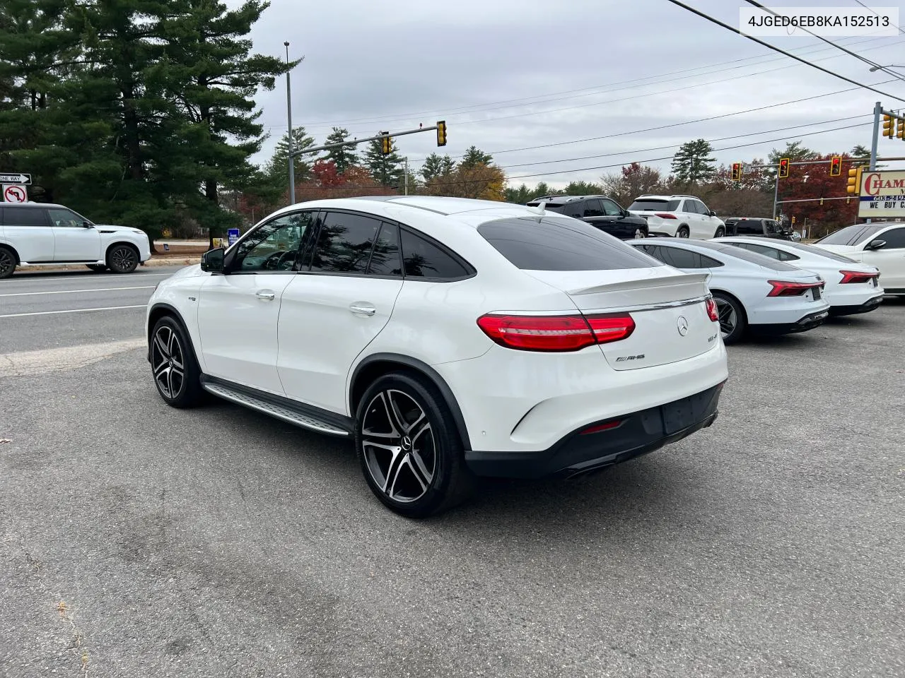 2019 Mercedes-Benz Gle Coupe 43 Amg VIN: 4JGED6EB8KA152513 Lot: 78721684