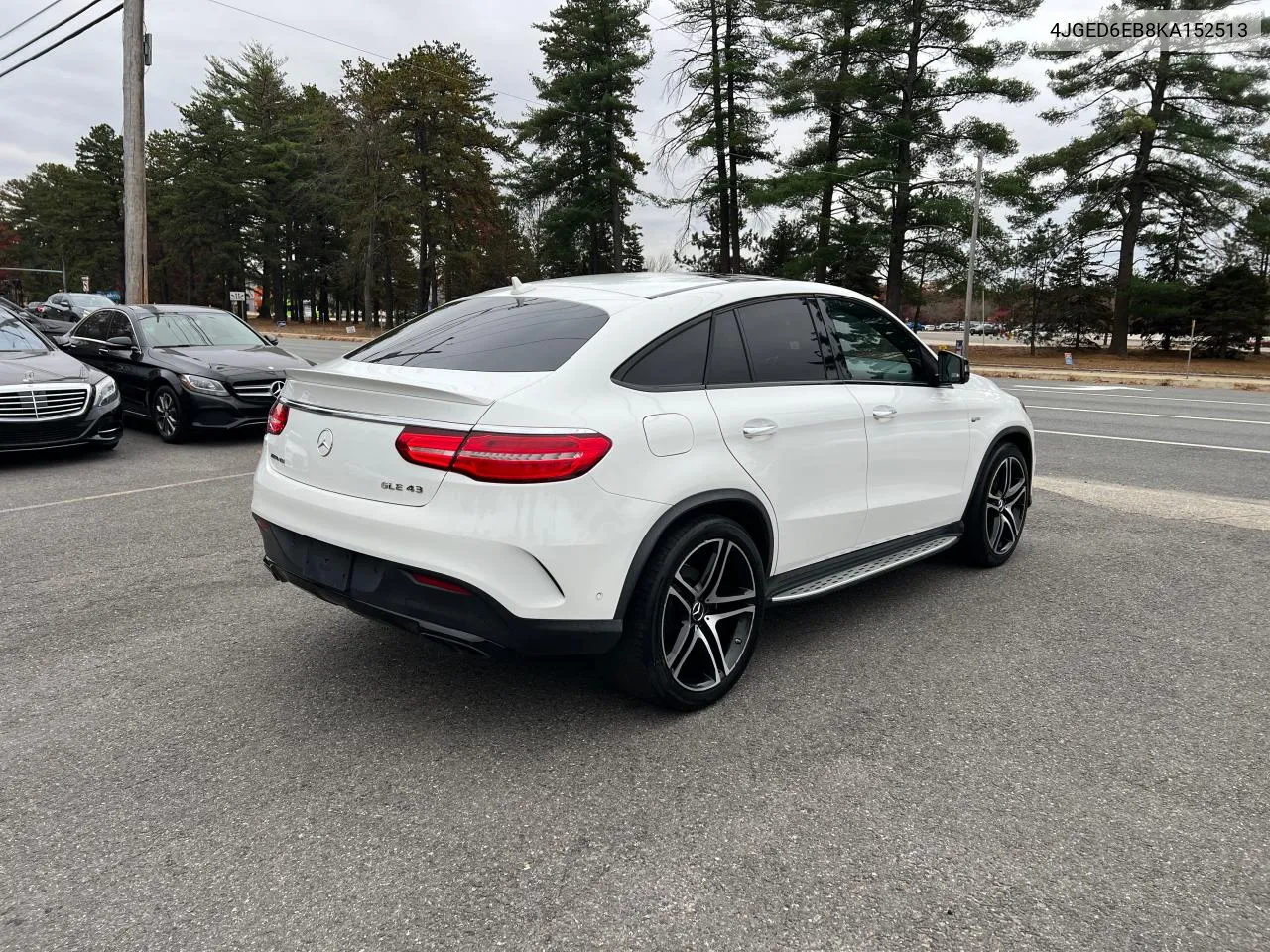 2019 Mercedes-Benz Gle Coupe 43 Amg VIN: 4JGED6EB8KA152513 Lot: 78721684