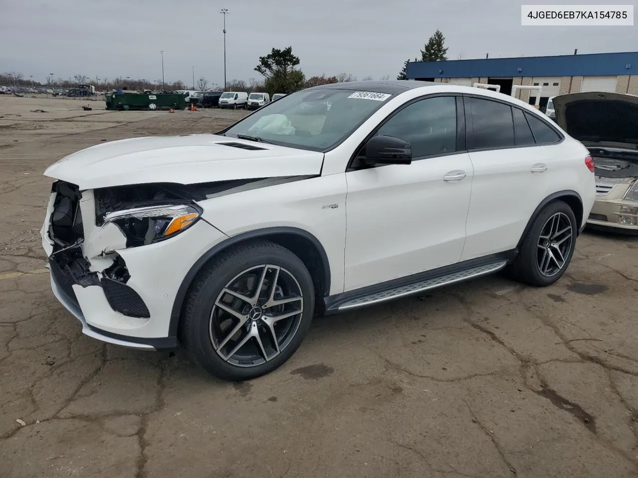 2019 Mercedes-Benz Gle Coupe 43 Amg VIN: 4JGED6EB7KA154785 Lot: 79361664