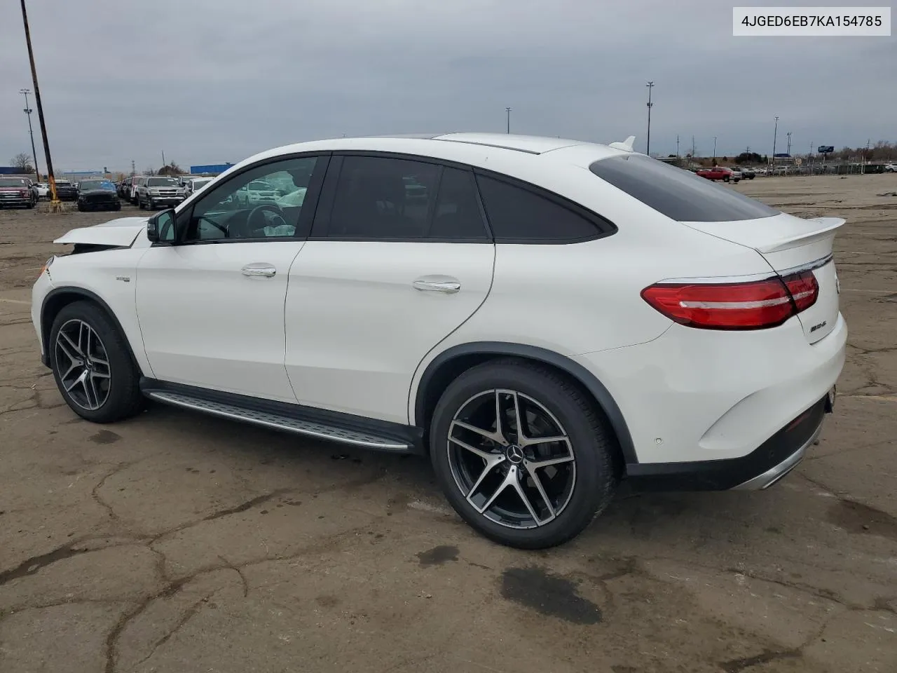 2019 Mercedes-Benz Gle Coupe 43 Amg VIN: 4JGED6EB7KA154785 Lot: 79361664