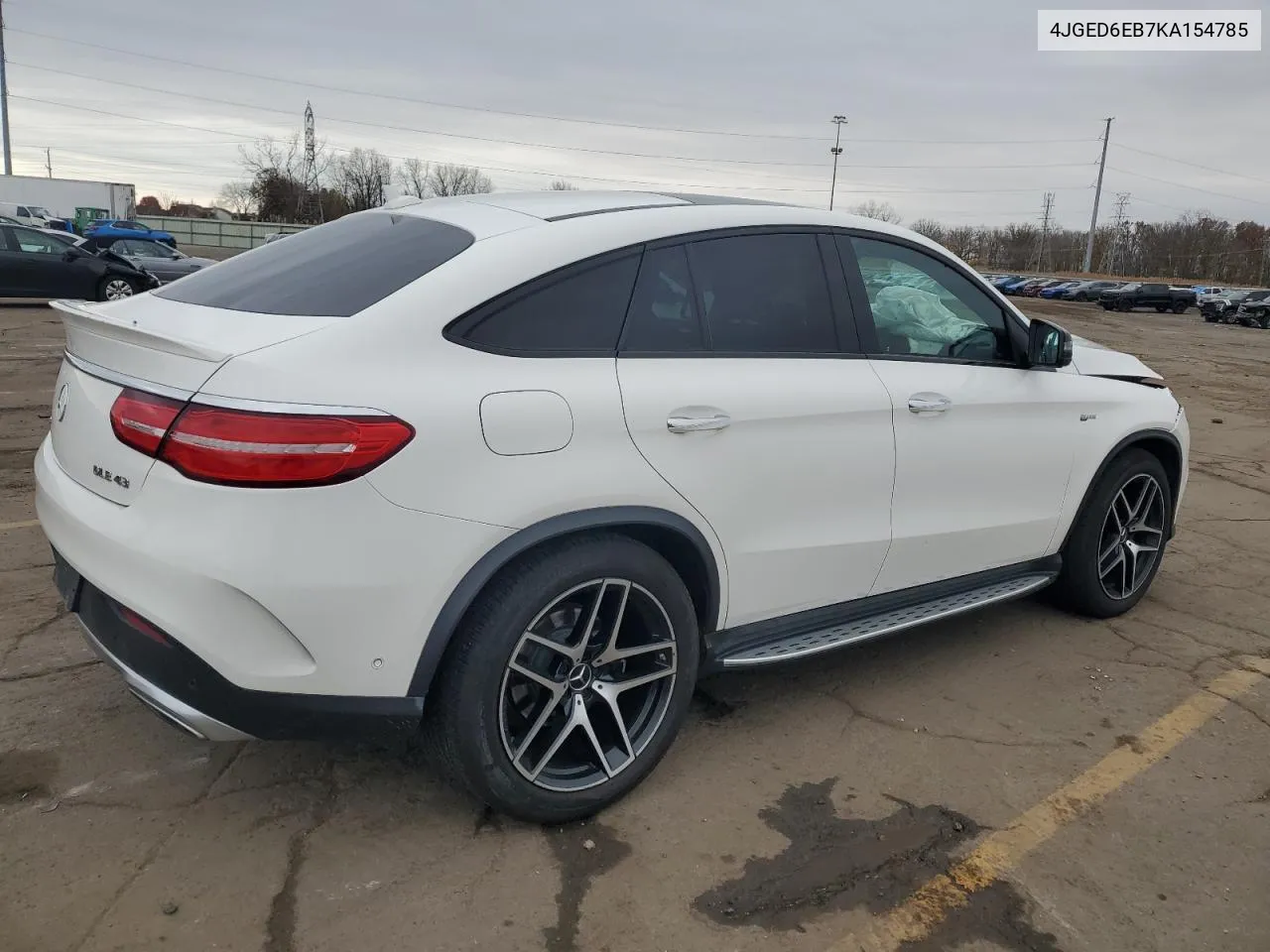 2019 Mercedes-Benz Gle Coupe 43 Amg VIN: 4JGED6EB7KA154785 Lot: 79361664