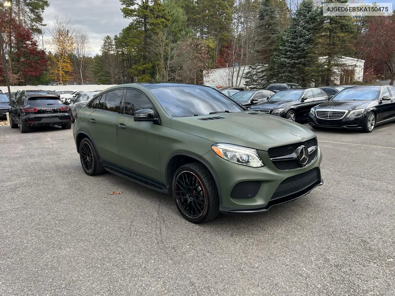 2019 Mercedes-Benz Gle Coupe 43 Amg VIN: 4JGED6EB5KA150475 Lot: 79972494