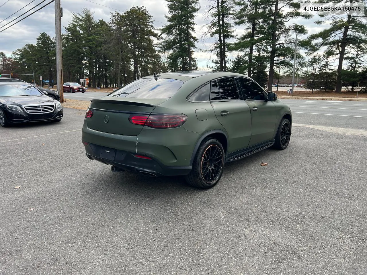 2019 Mercedes-Benz Gle Coupe 43 Amg VIN: 4JGED6EB5KA150475 Lot: 79972494