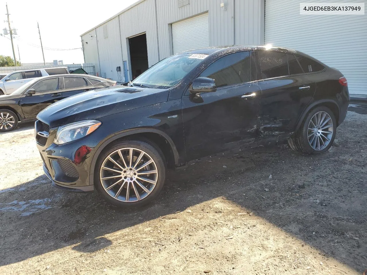 2019 Mercedes-Benz Gle Coupe 43 Amg VIN: 4JGED6EB3KA137949 Lot: 80971524