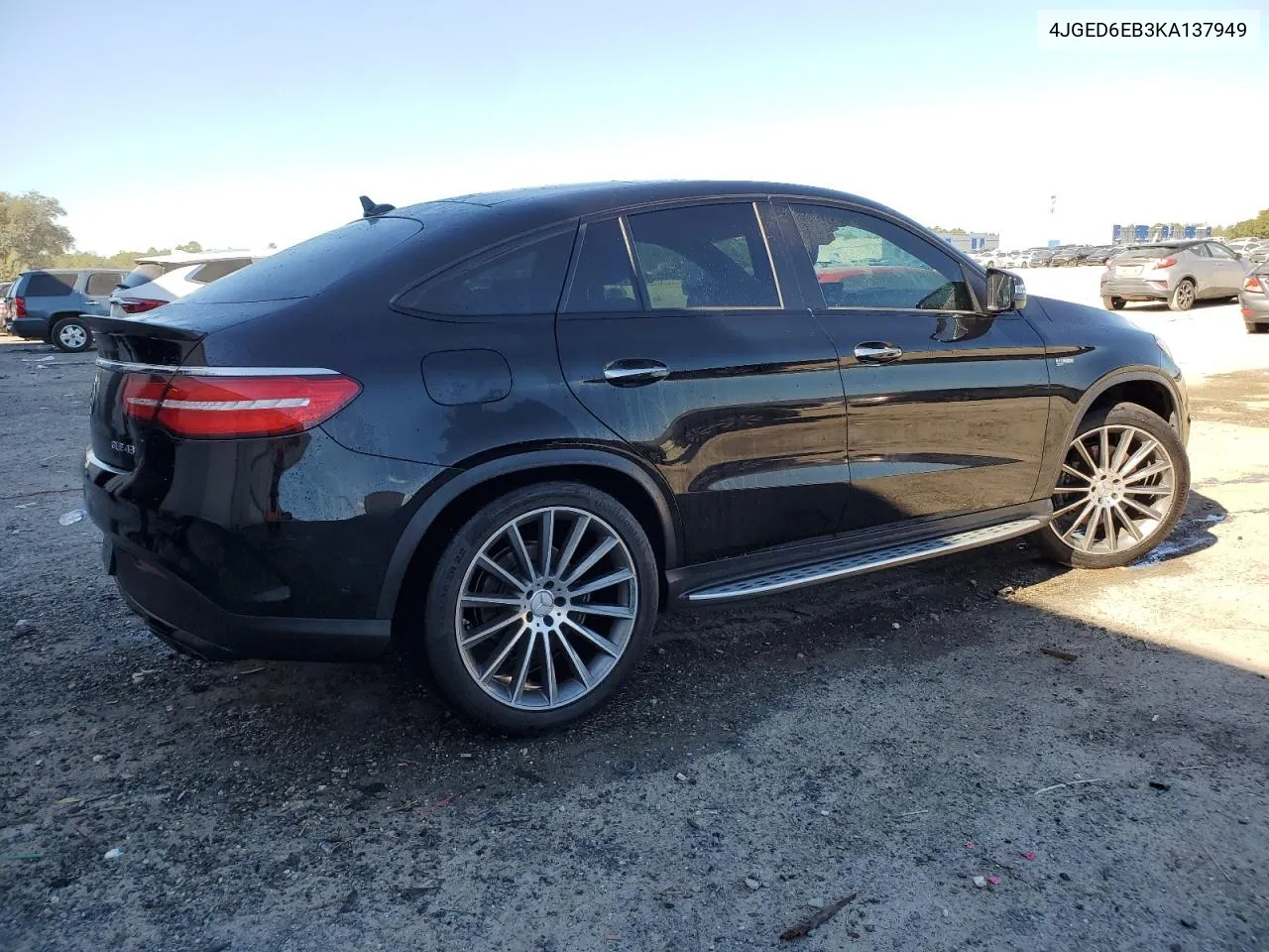 2019 Mercedes-Benz Gle Coupe 43 Amg VIN: 4JGED6EB3KA137949 Lot: 80971524