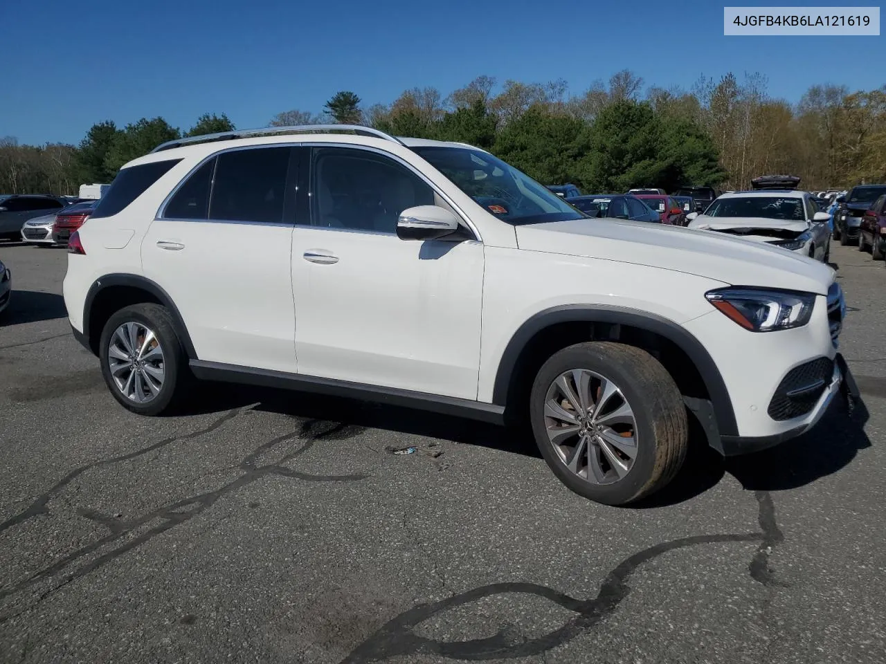 2020 Mercedes-Benz Gle 350 4Matic VIN: 4JGFB4KB6LA121619 Lot: 53746004