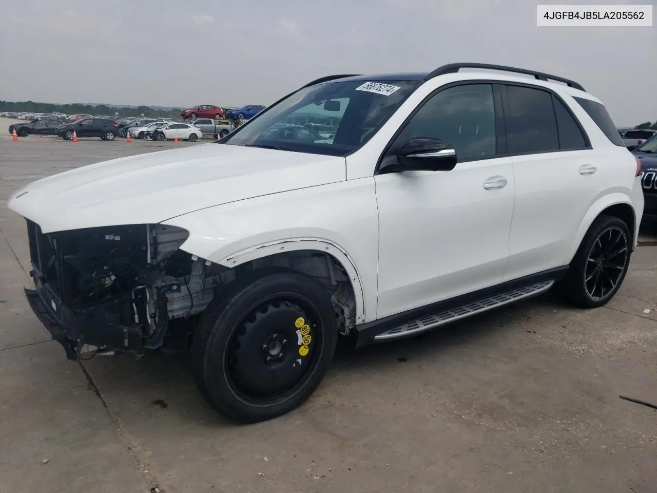 2020 Mercedes-Benz Gle 350 VIN: 4JGFB4JB5LA205562 Lot: 56876274