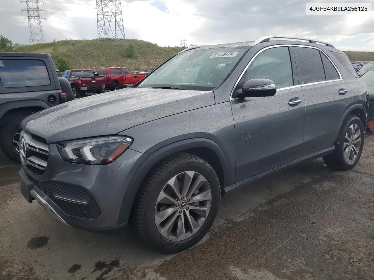 2020 Mercedes-Benz Gle 350 4Matic VIN: 4JGFB4KB9LA256125 Lot: 58079474