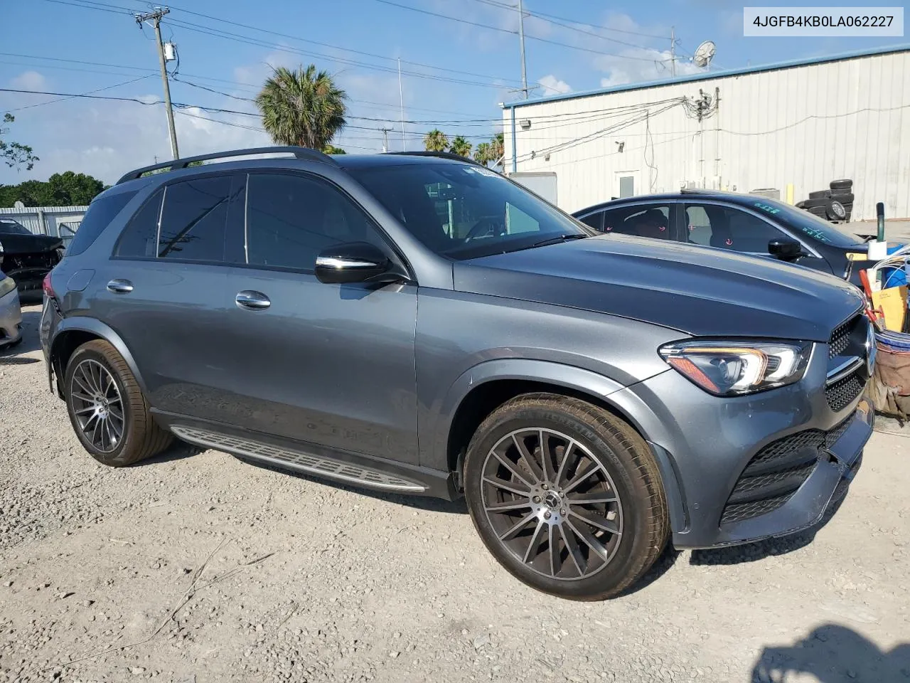 2020 Mercedes-Benz Gle 350 4Matic VIN: 4JGFB4KB0LA062227 Lot: 58221854