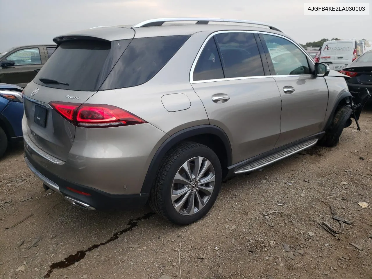 2020 Mercedes-Benz Gle 350 4Matic VIN: 4JGFB4KE2LA030003 Lot: 59178934