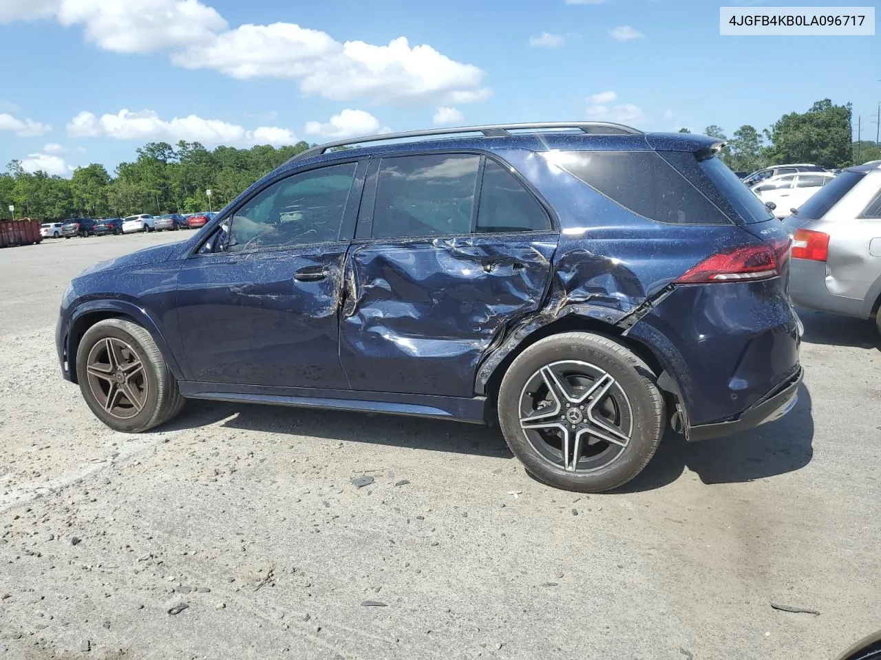 2020 Mercedes-Benz Gle 350 4Matic VIN: 4JGFB4KB0LA096717 Lot: 59273284