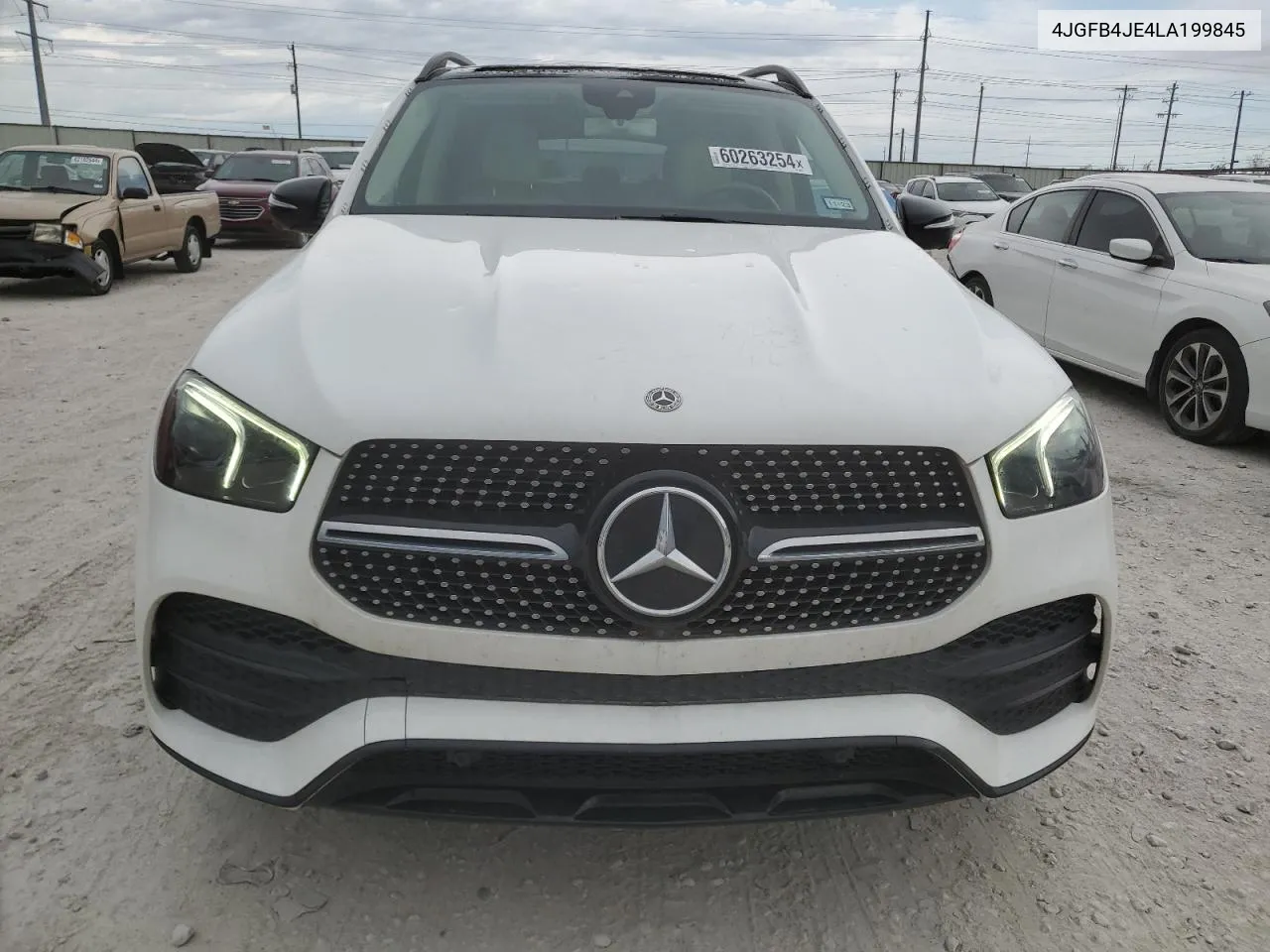 2020 Mercedes-Benz Gle 350 VIN: 4JGFB4JE4LA199845 Lot: 60263254