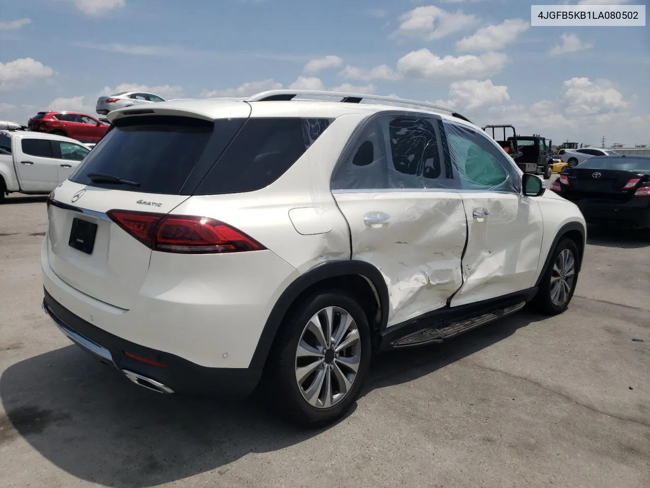 2020 Mercedes-Benz Gle 450 4Matic VIN: 4JGFB5KB1LA080502 Lot: 61405234