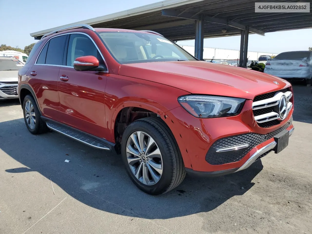 2020 Mercedes-Benz Gle 350 4Matic VIN: 4JGFB4KB5LA032852 Lot: 62505554