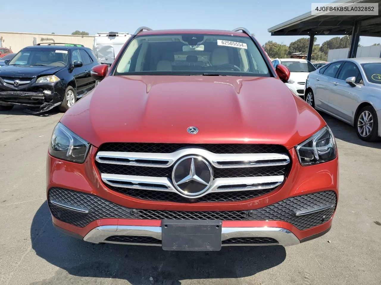 2020 Mercedes-Benz Gle 350 4Matic VIN: 4JGFB4KB5LA032852 Lot: 62505554