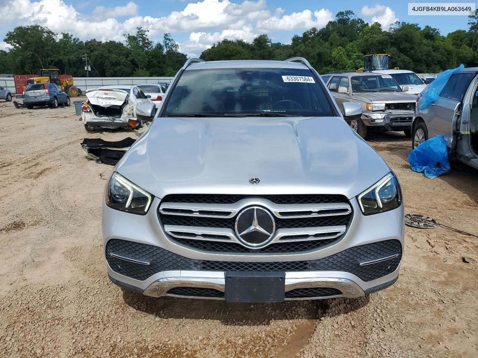 2020 Mercedes-Benz Gle 350 4Matic VIN: 4JGFB4KB9LA063649 Lot: 63307584