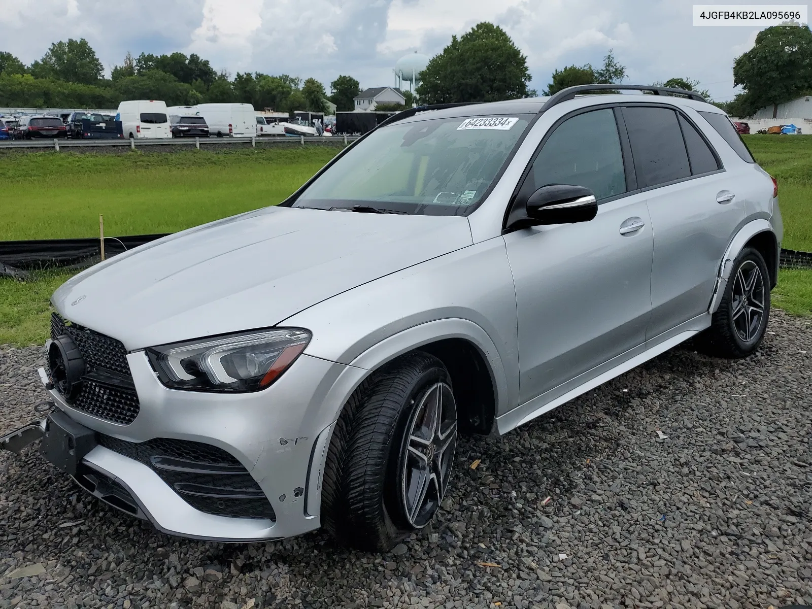 2020 Mercedes-Benz Gle 350 4Matic VIN: 4JGFB4KB2LA095696 Lot: 64233334