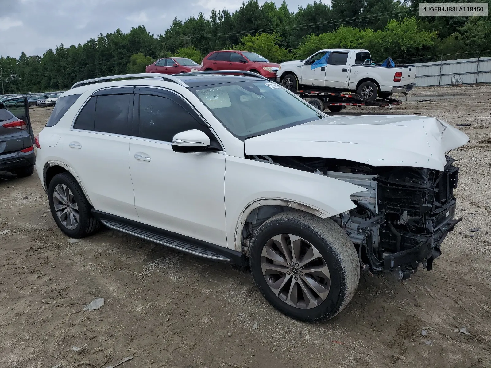 2020 Mercedes-Benz Gle 350 VIN: 4JGFB4JB8LA118450 Lot: 64374564