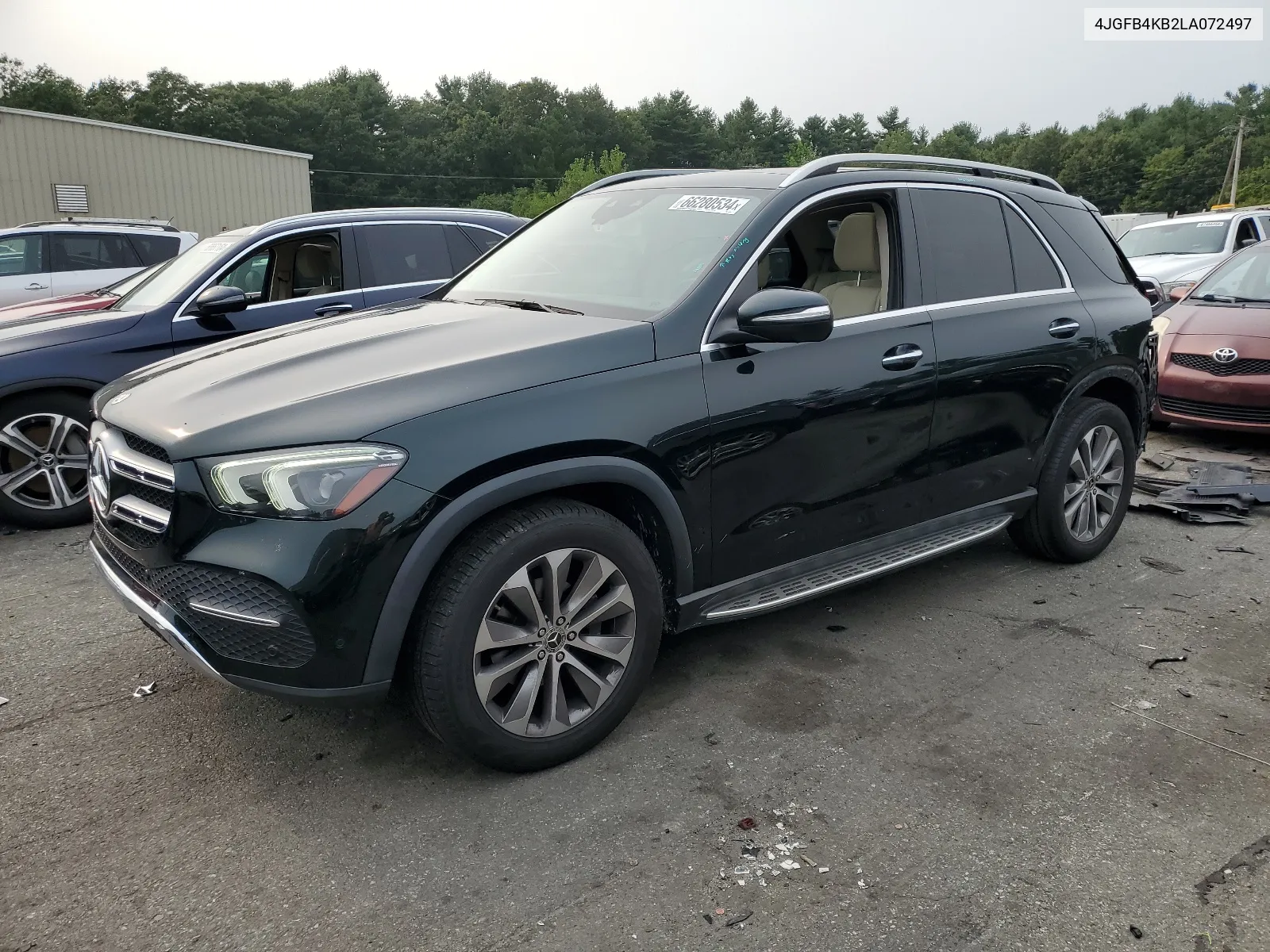 2020 Mercedes-Benz Gle 350 4Matic VIN: 4JGFB4KB2LA072497 Lot: 66280534