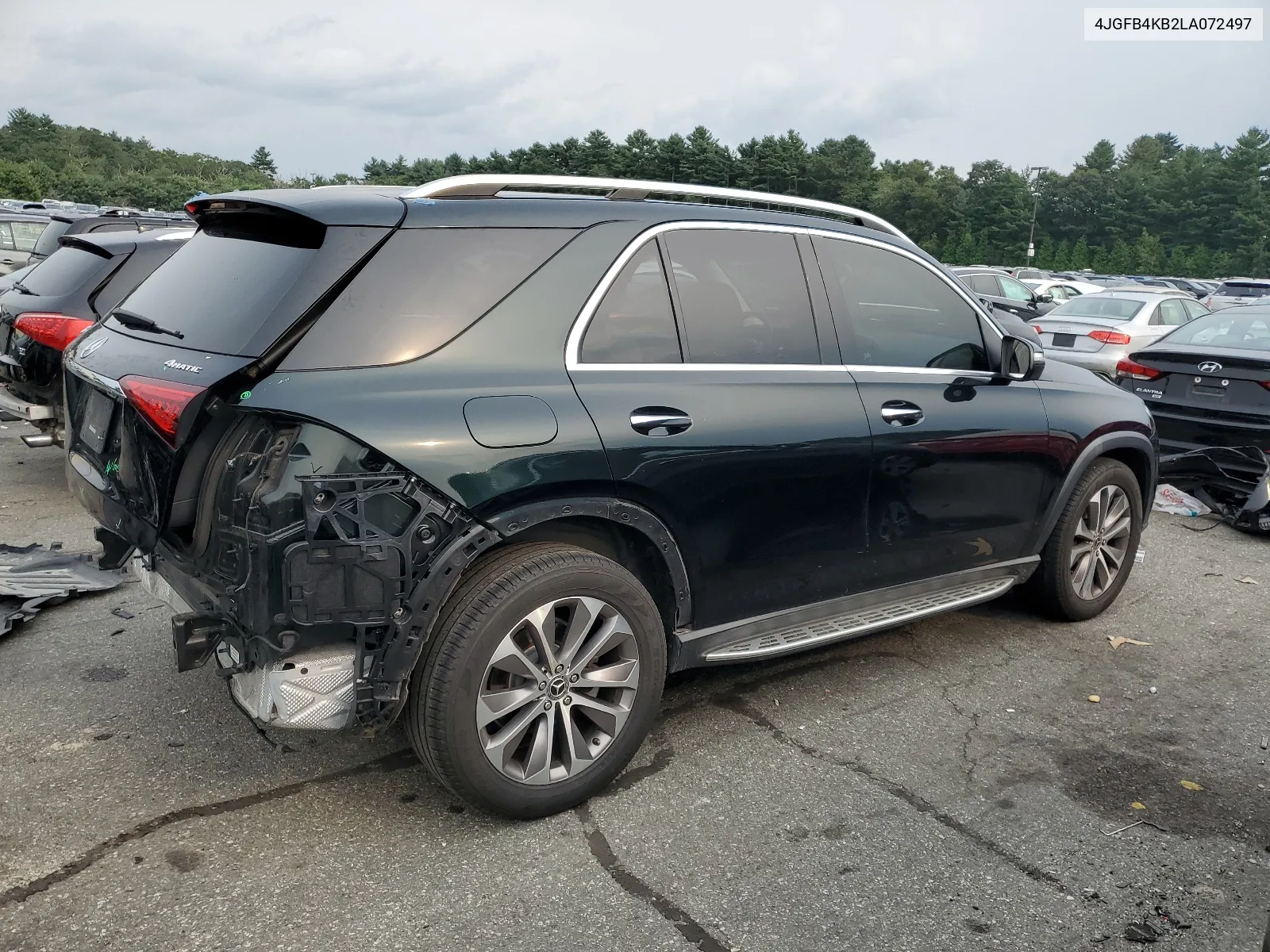 2020 Mercedes-Benz Gle 350 4Matic VIN: 4JGFB4KB2LA072497 Lot: 66280534