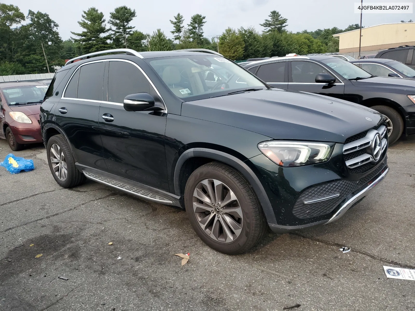 2020 Mercedes-Benz Gle 350 4Matic VIN: 4JGFB4KB2LA072497 Lot: 66280534