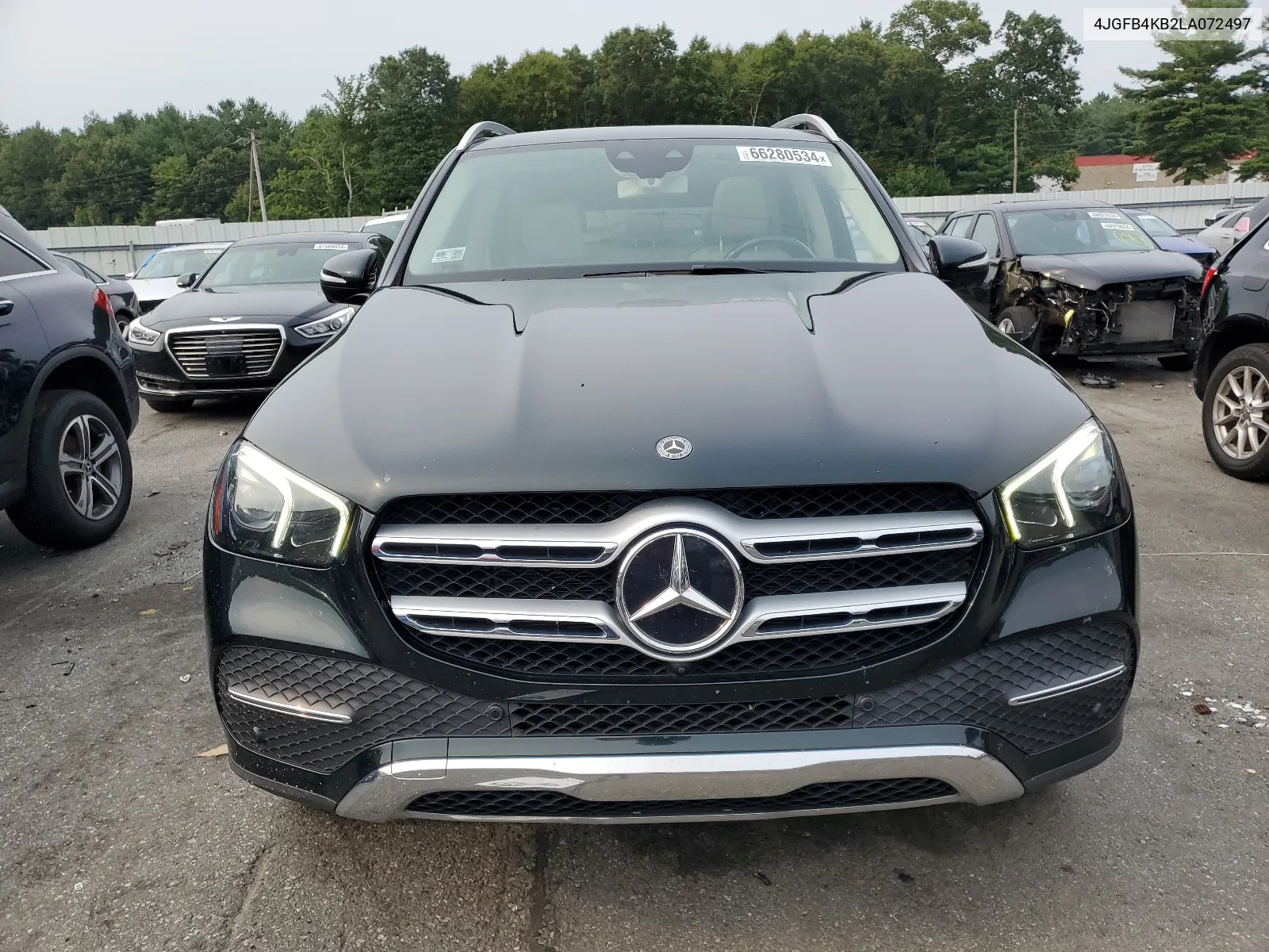 2020 Mercedes-Benz Gle 350 4Matic VIN: 4JGFB4KB2LA072497 Lot: 66280534