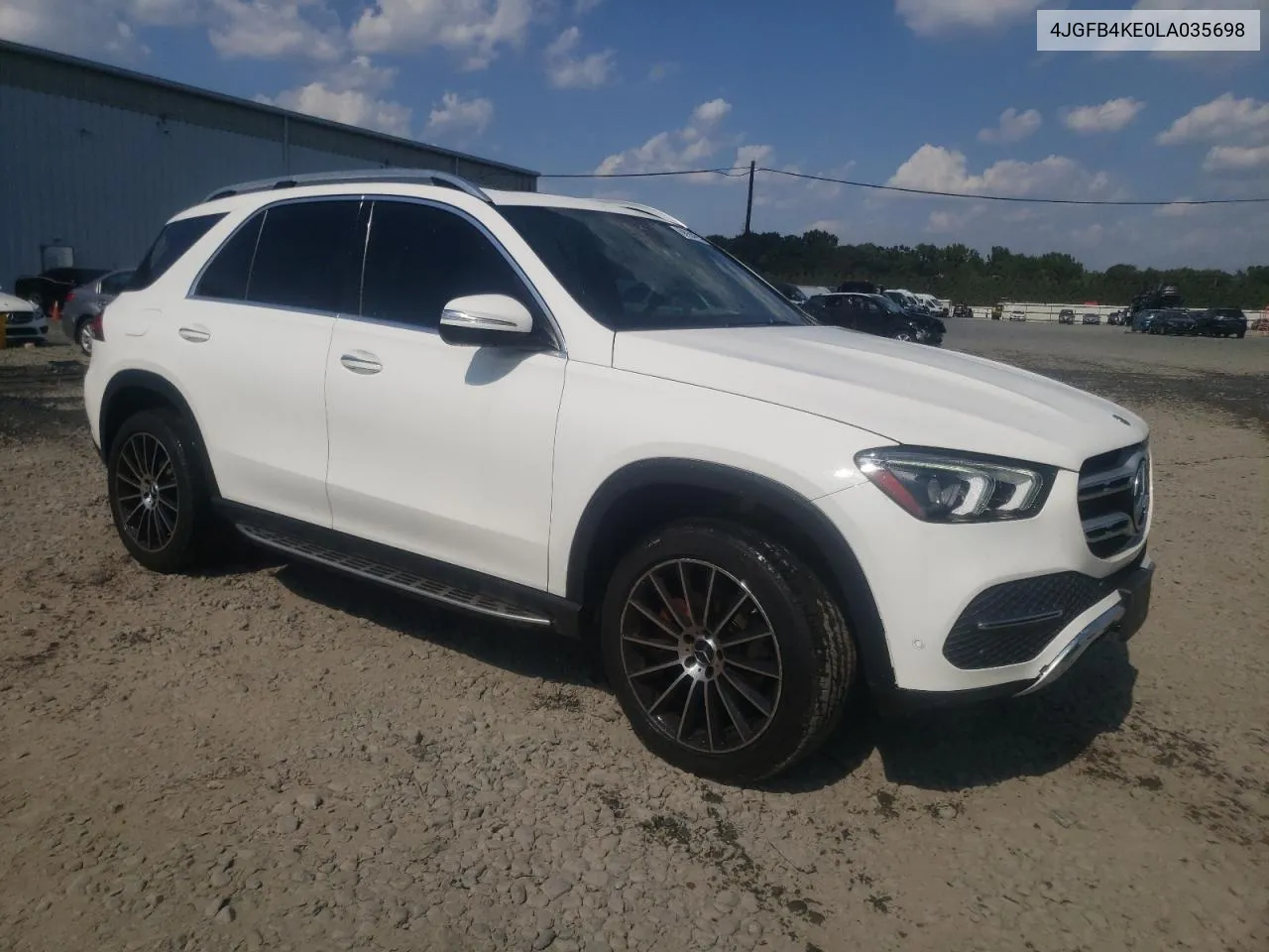 2020 Mercedes-Benz Gle 350 4Matic VIN: 4JGFB4KE0LA035698 Lot: 68904474