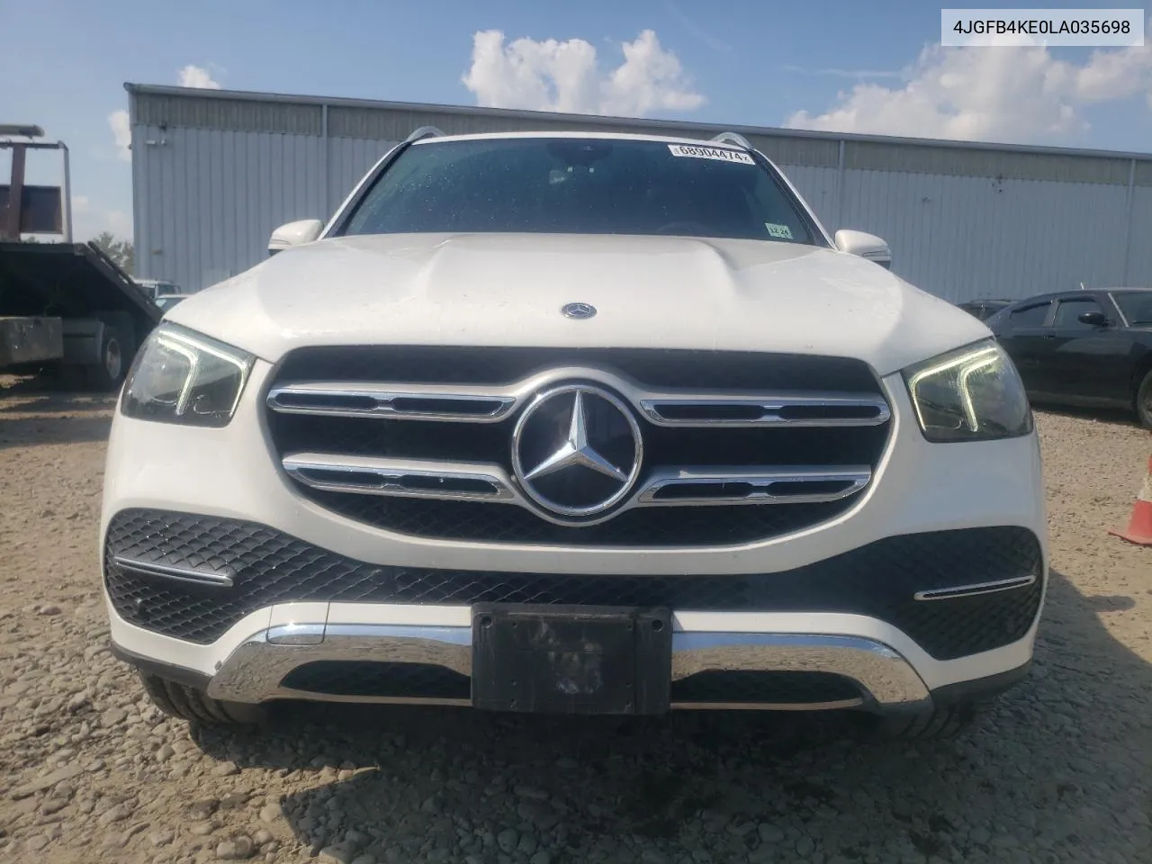 2020 Mercedes-Benz Gle 350 4Matic VIN: 4JGFB4KE0LA035698 Lot: 68904474