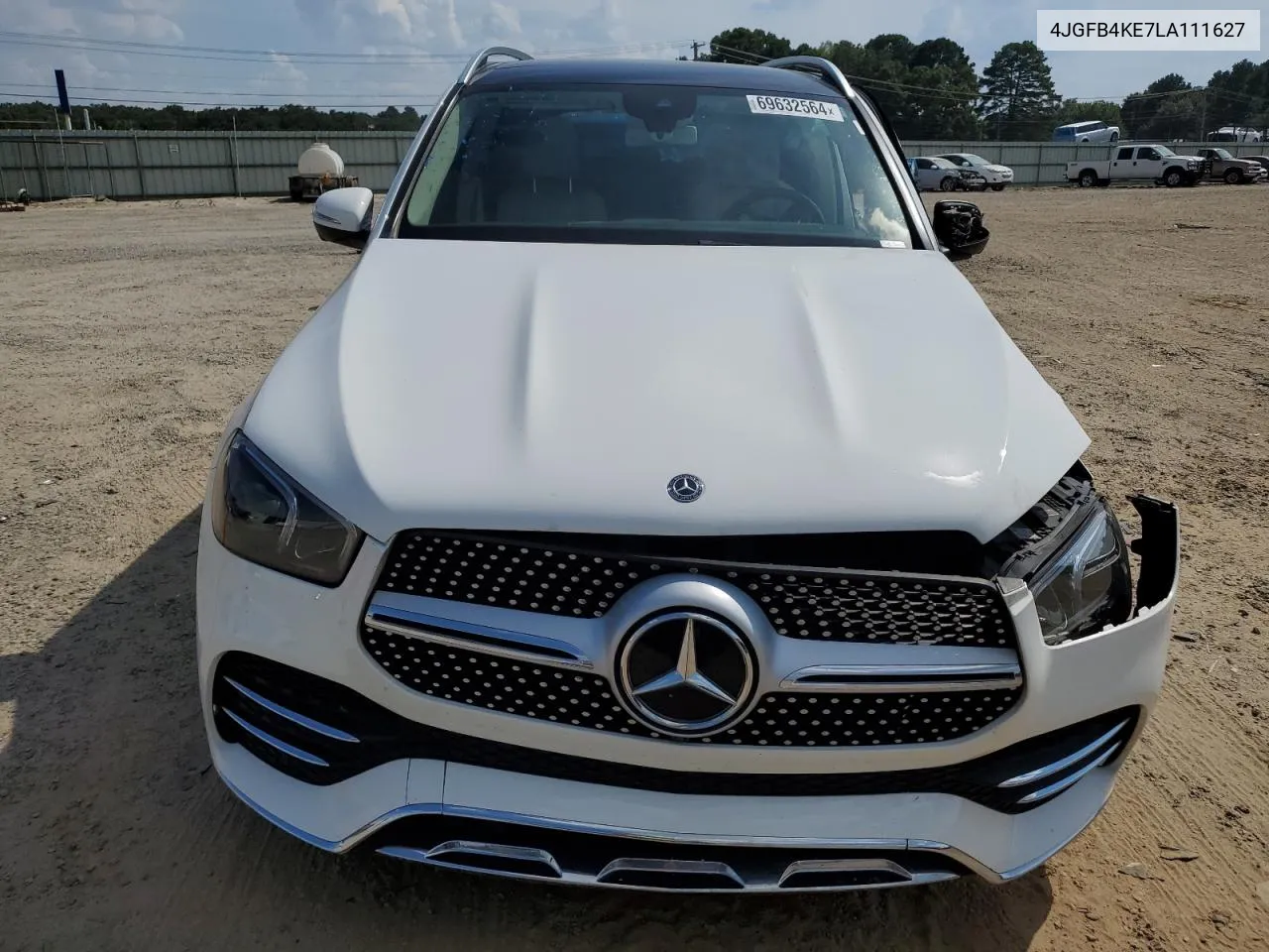 2020 Mercedes-Benz Gle 350 4Matic VIN: 4JGFB4KE7LA111627 Lot: 69632564