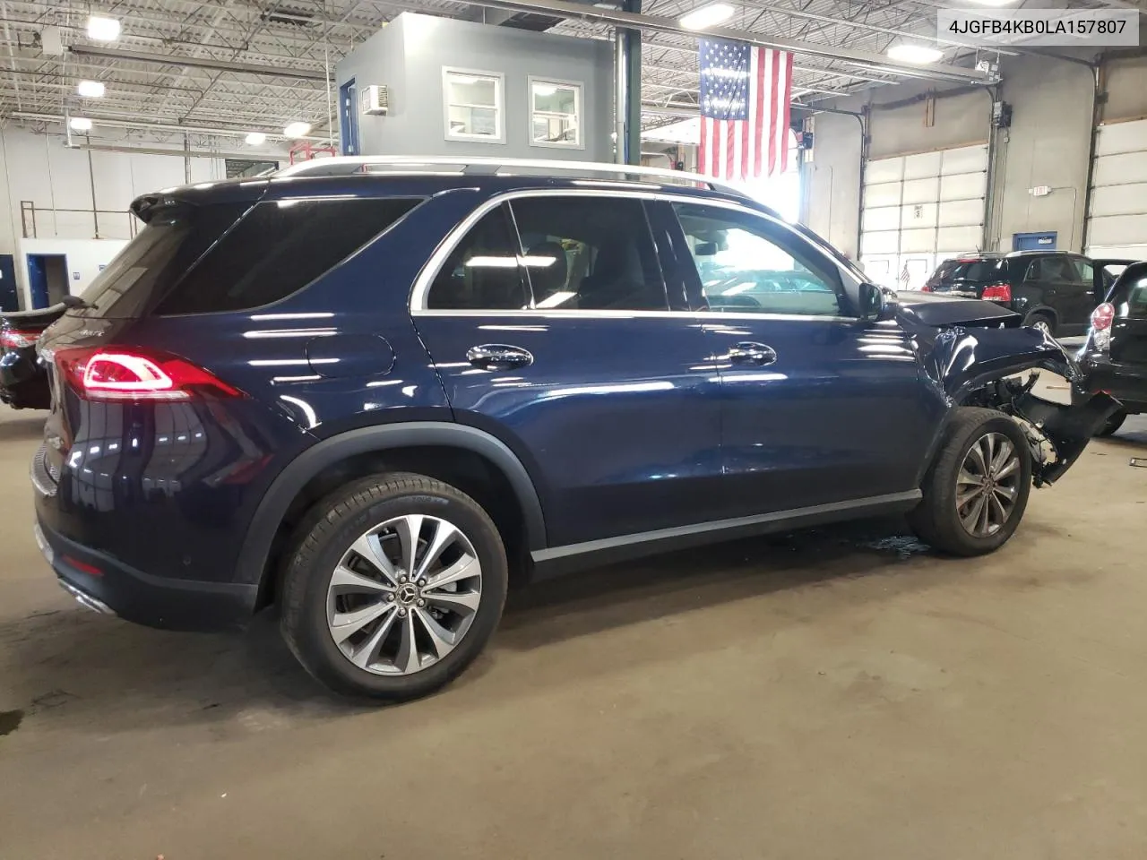 2020 Mercedes-Benz Gle 350 4Matic VIN: 4JGFB4KB0LA157807 Lot: 70025454