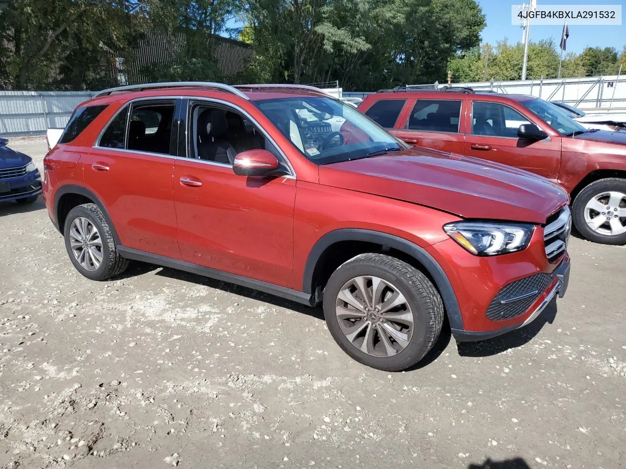 2020 Mercedes-Benz Gle 350 4Matic VIN: 4JGFB4KBXLA291532 Lot: 70273294