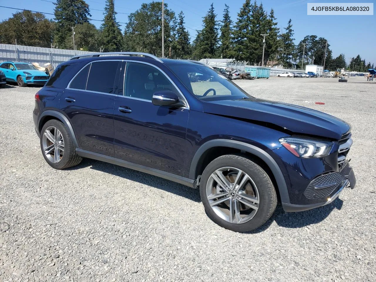 2020 Mercedes-Benz Gle 450 4Matic VIN: 4JGFB5KB6LA080320 Lot: 70307494