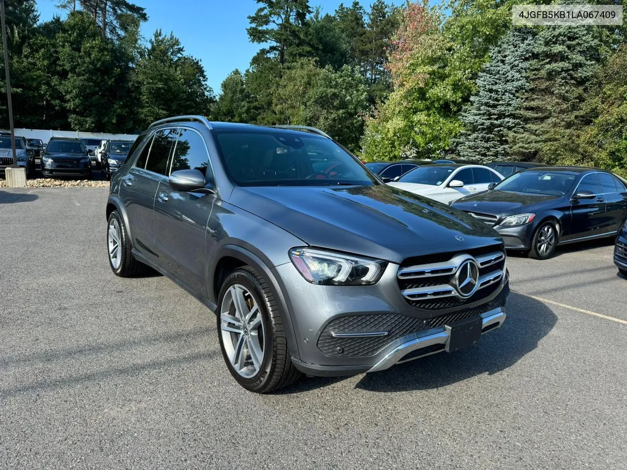 2020 Mercedes-Benz Gle 450 4Matic VIN: 4JGFB5KB1LA067409 Lot: 70379134