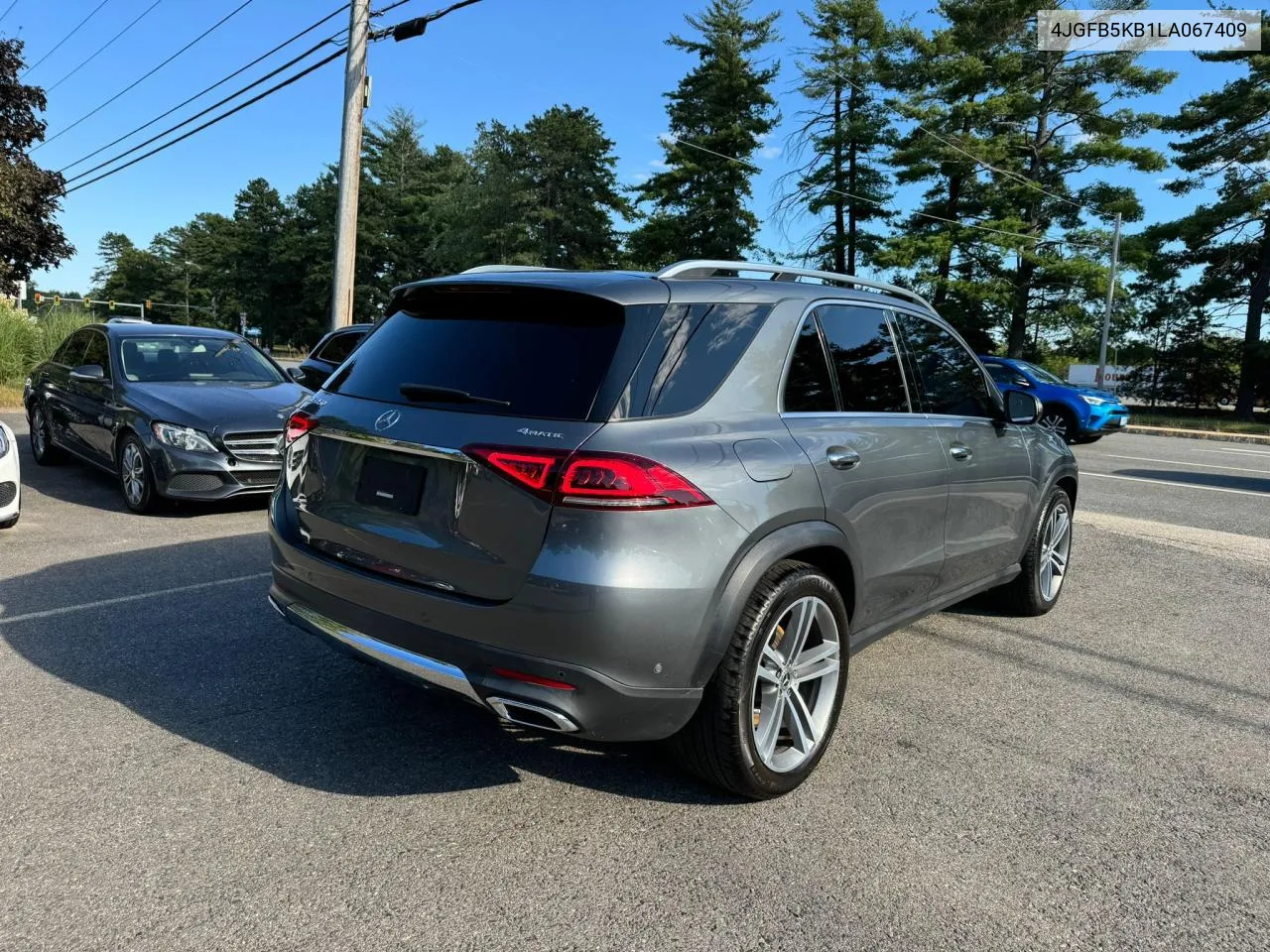 2020 Mercedes-Benz Gle 450 4Matic VIN: 4JGFB5KB1LA067409 Lot: 70379134