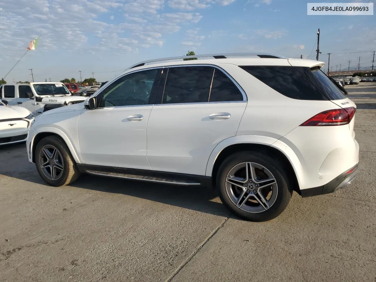 2020 Mercedes-Benz Gle 350 VIN: 4JGFB4JE0LA099693 Lot: 70640214