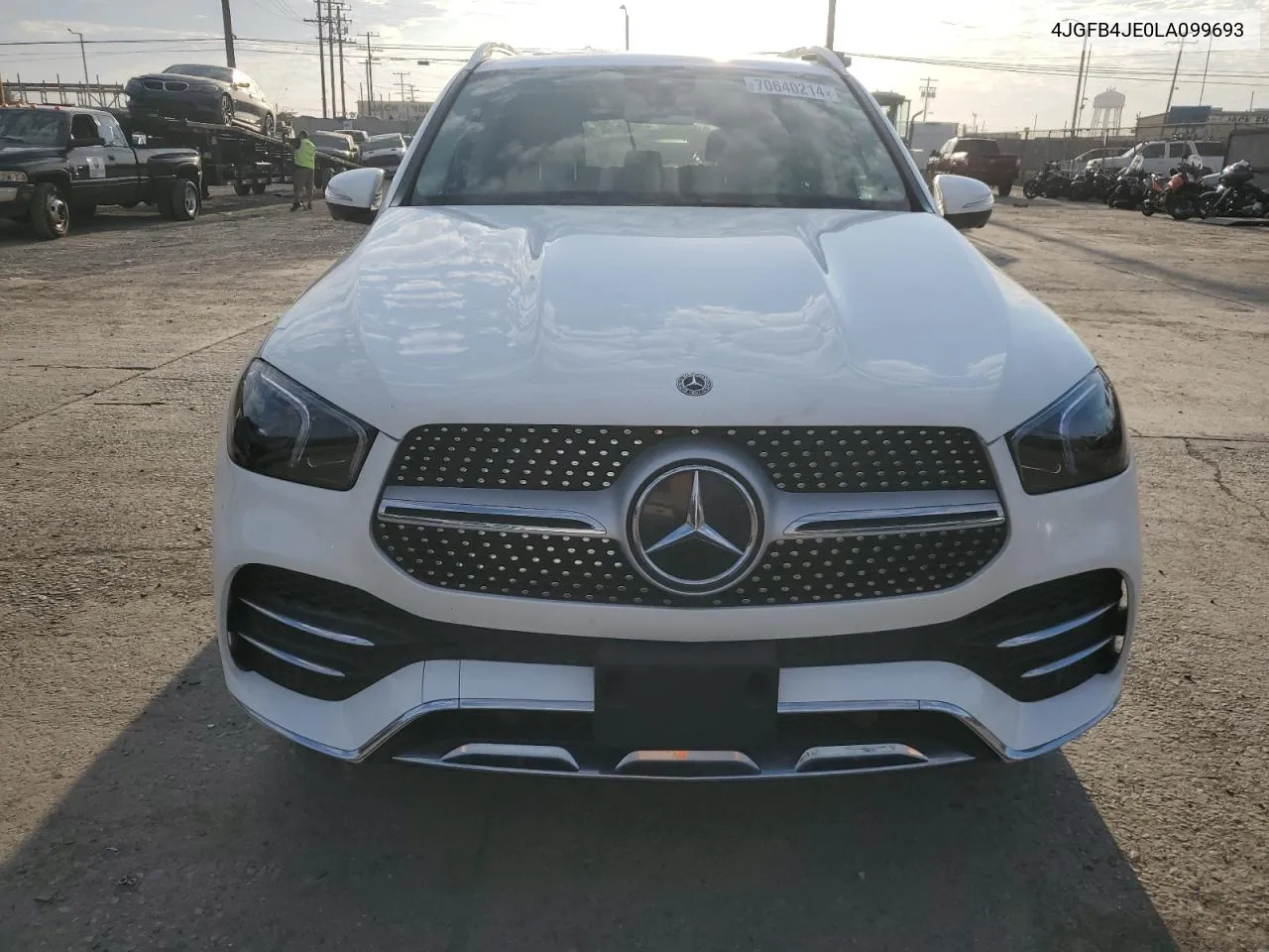 2020 Mercedes-Benz Gle 350 VIN: 4JGFB4JE0LA099693 Lot: 70640214