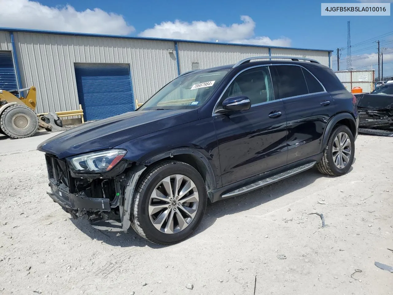 2020 Mercedes-Benz Gle 450 4Matic VIN: 4JGFB5KB5LA010016 Lot: 70667984