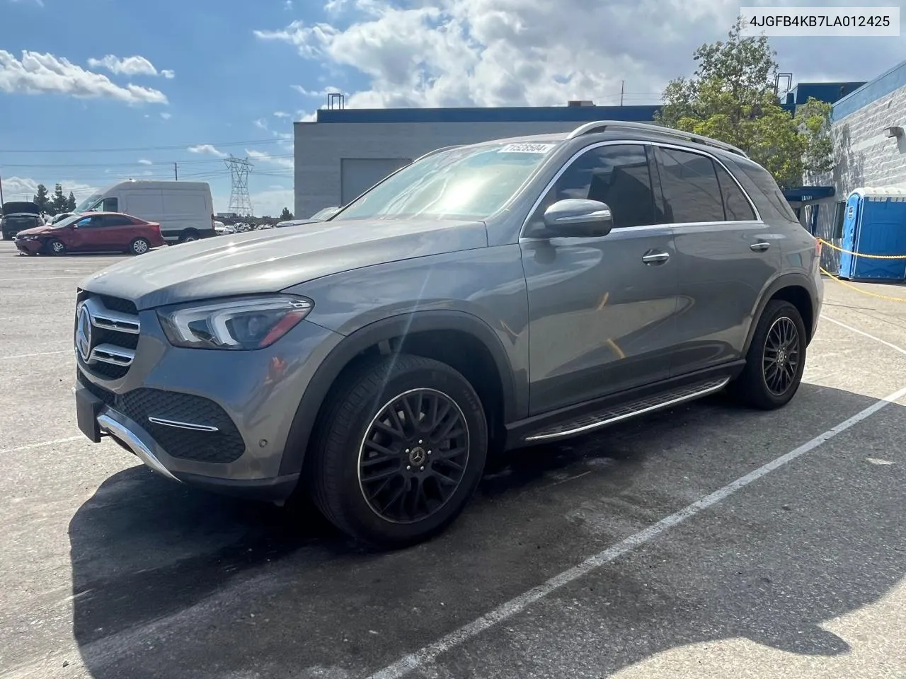 2020 Mercedes-Benz Gle 350 4Matic VIN: 4JGFB4KB7LA012425 Lot: 71528504