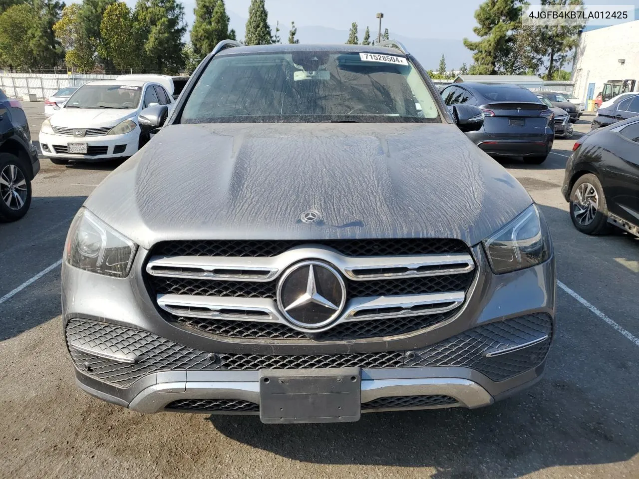 2020 Mercedes-Benz Gle 350 4Matic VIN: 4JGFB4KB7LA012425 Lot: 71528504