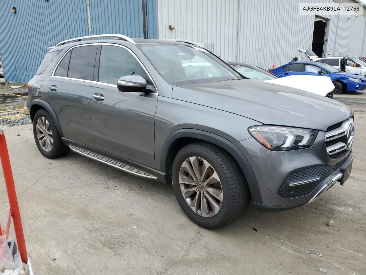 2020 Mercedes-Benz Gle 350 4Matic VIN: 4JGFB4KB9LA112753 Lot: 71984274