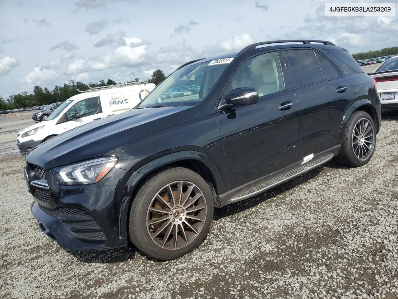 2020 Mercedes-Benz Gle 450 4Matic VIN: 4JGFB5KB3LA253209 Lot: 72806324