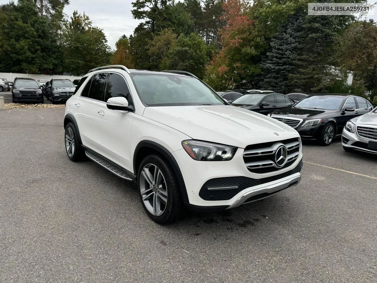 2020 Mercedes-Benz Gle 350 VIN: 4JGFB4JE5LA259731 Lot: 73481364