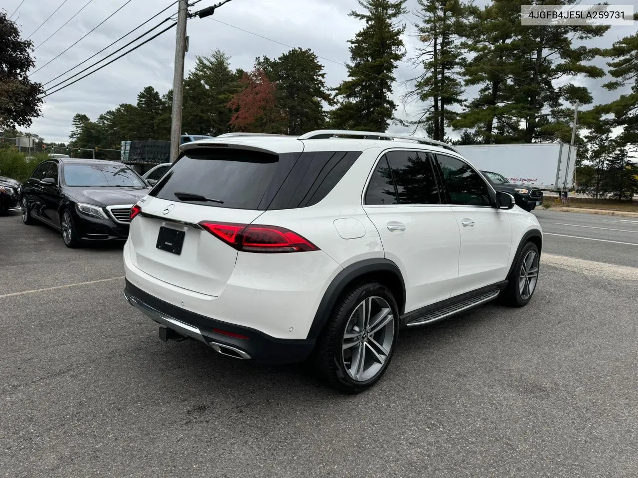 2020 Mercedes-Benz Gle 350 VIN: 4JGFB4JE5LA259731 Lot: 73481364