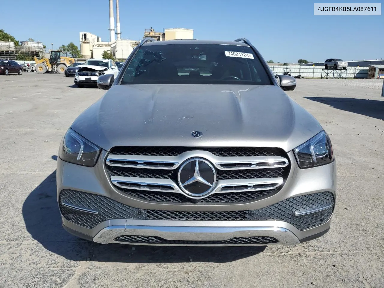 2020 Mercedes-Benz Gle 350 4Matic VIN: 4JGFB4KB5LA087611 Lot: 74024124